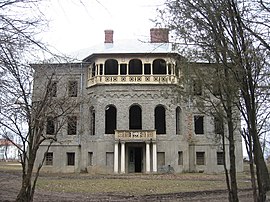 Petre P. Carp mansion in Țibănești