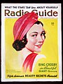 Durelle Alexander en couverture de Radio Guide, (1936).