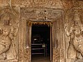 Ornate doorjamb at the Vaidyeshvara temple, Talakad