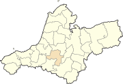 Location of Aïn Témouchent, Algeria within Aïn Témouchent Province