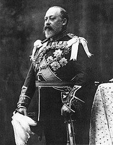 portrait photograph of Edward VII