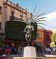 Image 8A statue of a Chichimeca Warrior in the city of Querétaro (from History of Mexico)