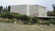 Estructura del Teatro (abajo a la derecha) y Centro de Convenciones (estructura principal)