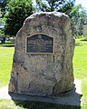 Placa de la Expedición de Domínguez y Escalante (1776) en Spanish Fork (Utah)