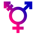 Pink and blue transgender
