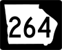 State Route 264 marker