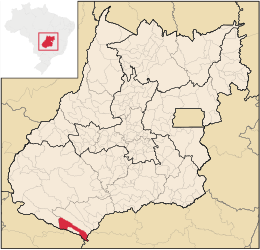 Itajá – Mappa