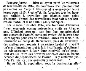 L'extrait du texte de P. Dauthuille.