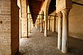 Interior view of the eastern portico of the courtyard