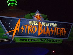 Buzz Lightyear's Astro Blasters à Hong Kong Disneyland