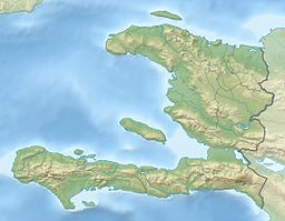 Location of Lake Miragoâne in Haiti.
