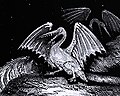 Pterosaur portrayed as spawn of Satan