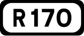 R170 road shield}}