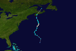 Trajectoire de Karen.