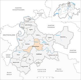 Karte von Kleinandelfingen