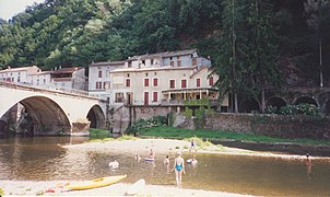 The Viaur in Laguépie.