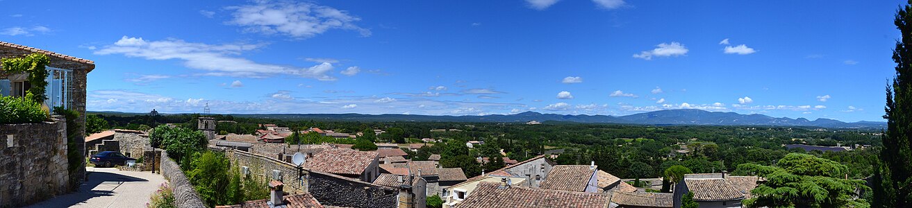 Paysage de Chamaret (2021).