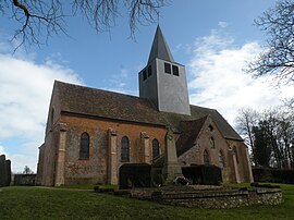 The church in Le Vauroux