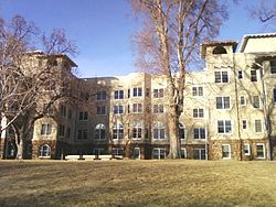 Former main Cragmor Sanatorium building, now the Main Hall of University of Colorado Colorado Springs