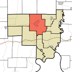 Location of Sterling Township in Crawford County