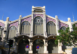 Mercat Central (Central Market), in Valencian Art Nouveau style