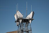TD-2 tower in the Mojave National Preserve, California