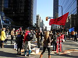 Occupy Vancouver, le 15 octobre 2011.