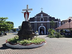 Saint Andrew the Apostle Parish Bacarra with cross