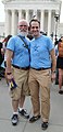 Gay Men's Chorus (Washington DC) couple, US Supreme Court