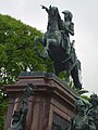 Statue équestre du général José de San Martín à Buenos Aires