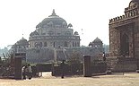 Mausoleum of Sultan Sher Shah Suri at Sasaram in Bihar.