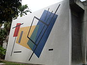 Untitled mural, 1954, Paraninfo (Plaza Cubierta)