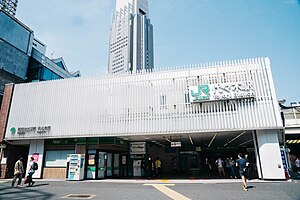 JR代代木站西口（2022年7月）