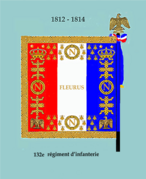 Drapeau modèle de 1812 (revers)