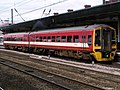 Class 158/9, no. 158908 at Doncaster