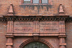 Commemorative terracotta plaque