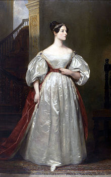 愛達·勒芙蕾絲肖像畫，1836年左右