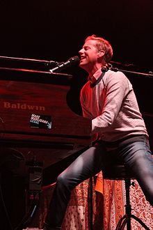 Andrew McMahon performing in July 2014