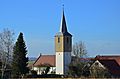 Kirchturm von St. Walburga