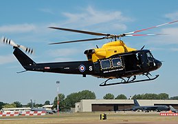 Bell 412EP Griffin HT1 helicopter of the UK Defence Helicopter Flying School