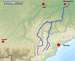 Mappa del fiume