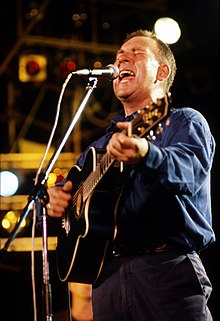 Croker performing in 1989
