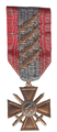 Croix de guerre des TOE avec quatre palmes