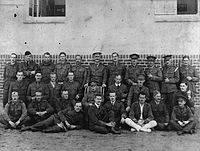 Prisonniers de guerre canadiens en Allemagne en 1917