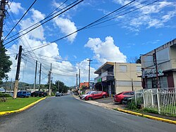 Puerto Rico Highway 165R in Contorno