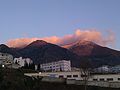 A sunset in Chefchaouen, Morocco
