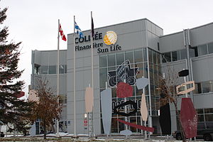 Außenansicht des Colisée Financière Sun Life (2014)