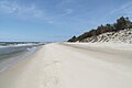 Strand am Leuchtturm Scholpin (Latarnia Morska Czołpino)