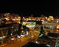 Le marché central de Da Lat la nuit.