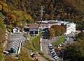 土合口駅を見下ろす